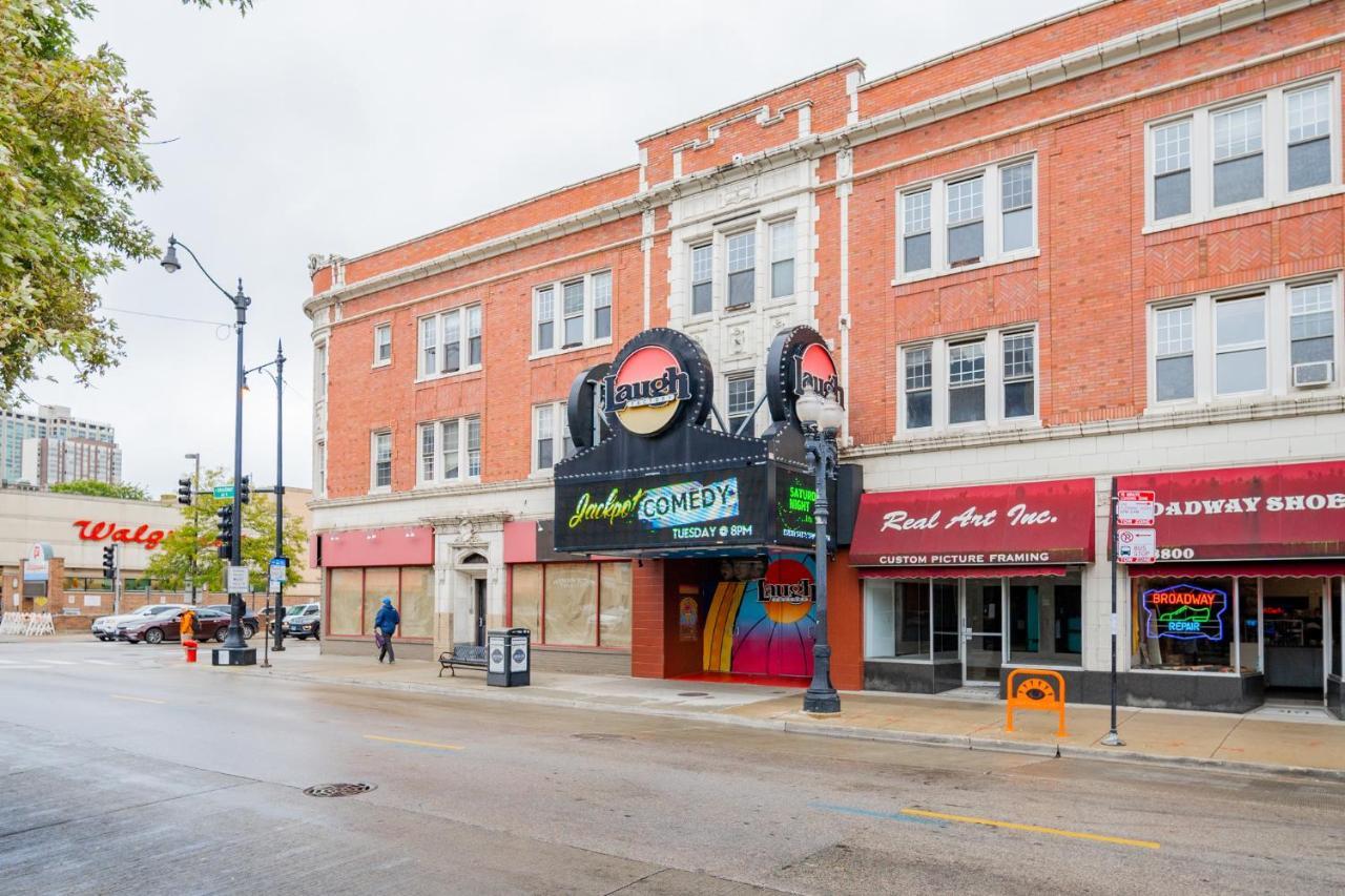 Ferienwohnung Modern Style Studio Full Kitchen Boystown Chicago Exterior foto